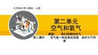 人教版（2024）九年级上册课题1 我们周围的空气授课ppt课件