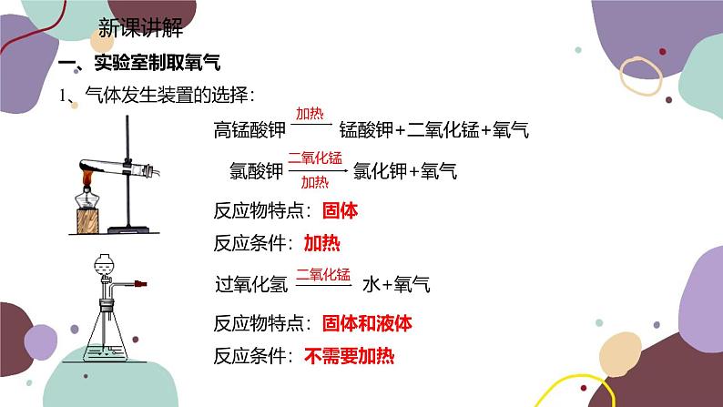 人教版化学九年级上册 2.3.2 实验室制取氧气 氧气的工业制法课件03