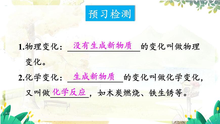 1.3 物質(zhì)的變化第2頁