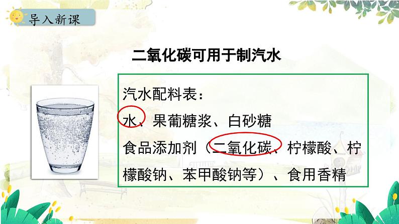 人教版(2024)化学九年级上册 6.2.1 二氧化碳的性质和用途 PPT课件第3页