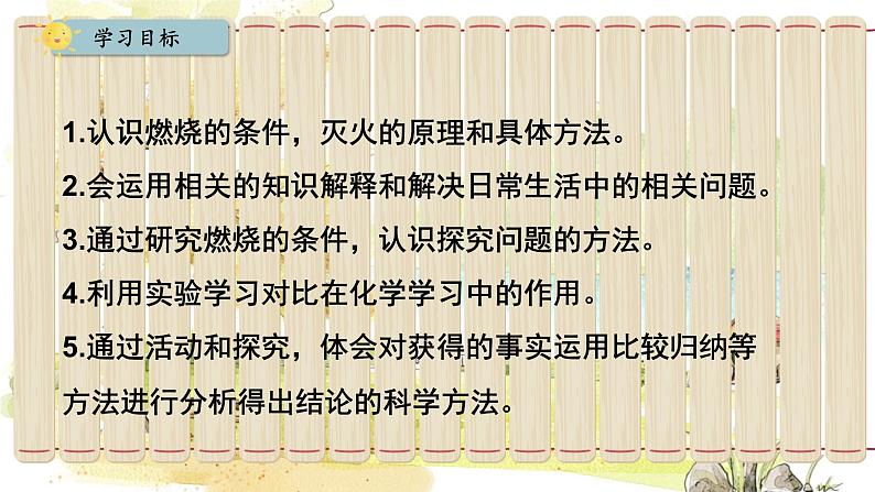 人教版(2024)化学九年级上册 7.1.1 燃烧的条件与调控 灭火原理 PPT课件02