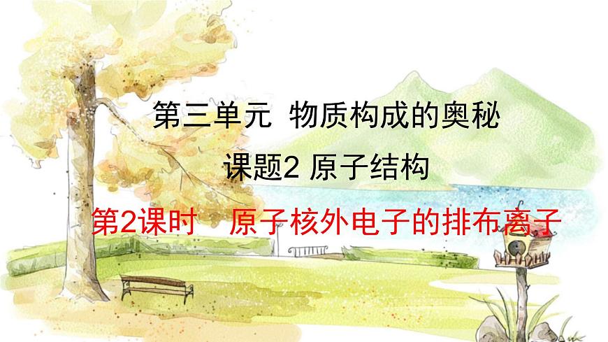 人教版(2024)化學(xué)九年級(jí)上冊(cè) 3.2.2 原子核外電子的排布離子 PPT課件第1頁(yè)