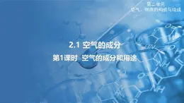 2.1 空气的成分 第1课时  课件---2024-2025学年九年级化学科粤版（2024）上册