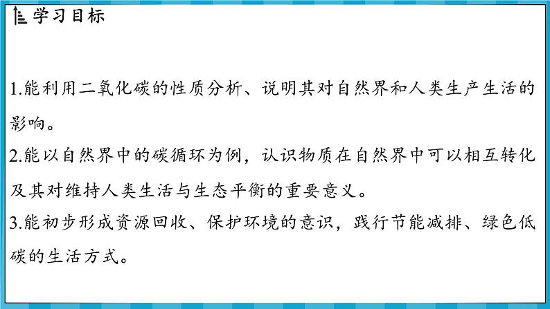 5.3 自然界中的碳循环(课件)---2024-2025学年九年级化学沪教版(全国)(2024)上册02