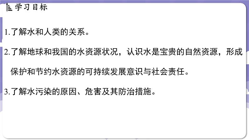 3.4 水资源(课件)---2024-2025学年九年级化学科粤版(2024)上册02