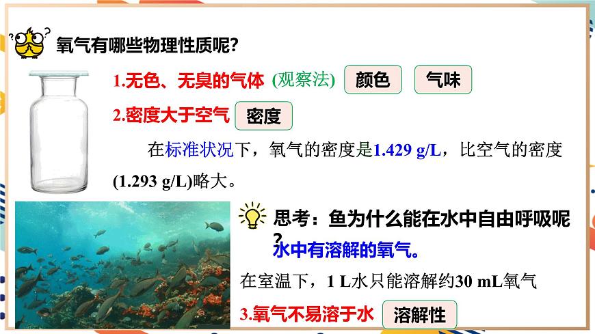 【2024秋季新教材】人教版化學九年級上冊  2.2  氧氣(主題情境：千年非遺“打鐵花”) 課件【內(nèi)嵌視頻】第6頁