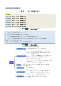初中化学人教版(2024)九年级上册(2024)课题1 我们周围的空气课后作业题