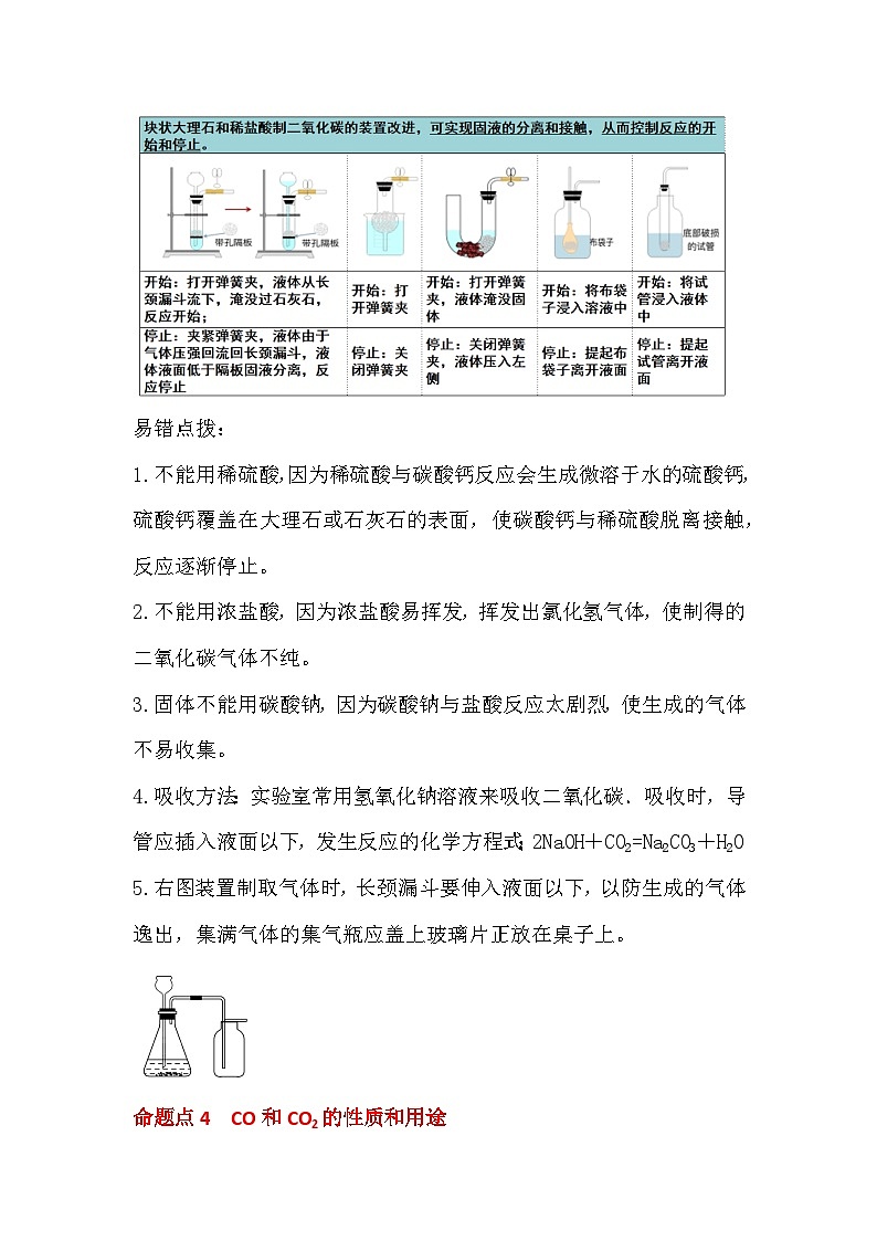 第六單元 碳和碳的氧化物同步復習知識梳理(2)第3頁