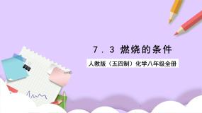 人教版 (五四制)八年级全册实验活动3 燃烧的条件评优课ppt课件