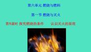 鲁教版（2024）九年级上册（2024）第一节 燃烧与灭火图片课件ppt