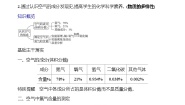 初中化学鲁教版（2024）九年级上册（2024）第一节 空气的组成第1课时学案及答案