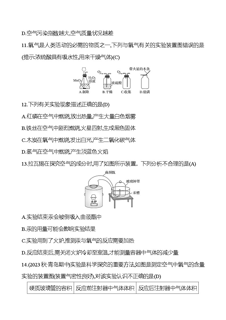 单元质量评价(四)(第四单元) 试卷 (教师版)---2024--2025学年九年级化学鲁教版(2024)上册第3页