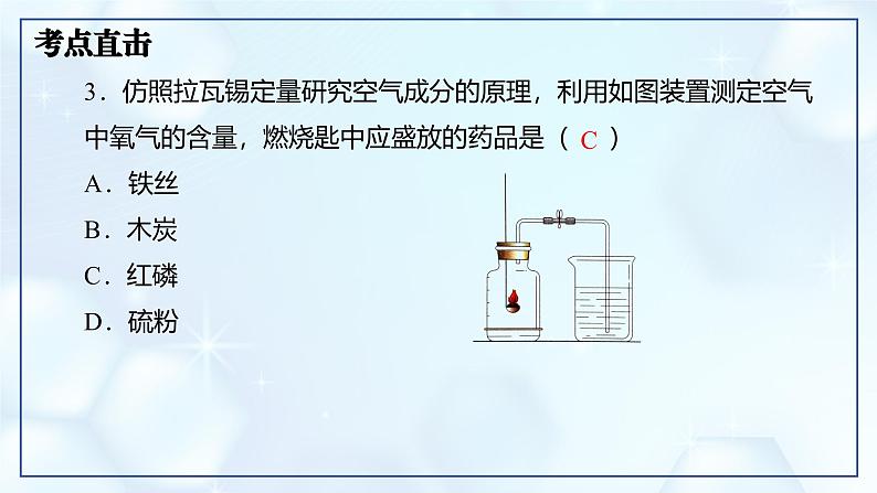 第二单元 空气和氧气 整理与复习-初中化学九年级上册同步教学课件+同步练习(人教版2024)06