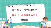 初中化學(xué)人教版（2024）九年級(jí)上冊(cè)（2024）課題1 我們周圍的空氣教學(xué)演示課件ppt