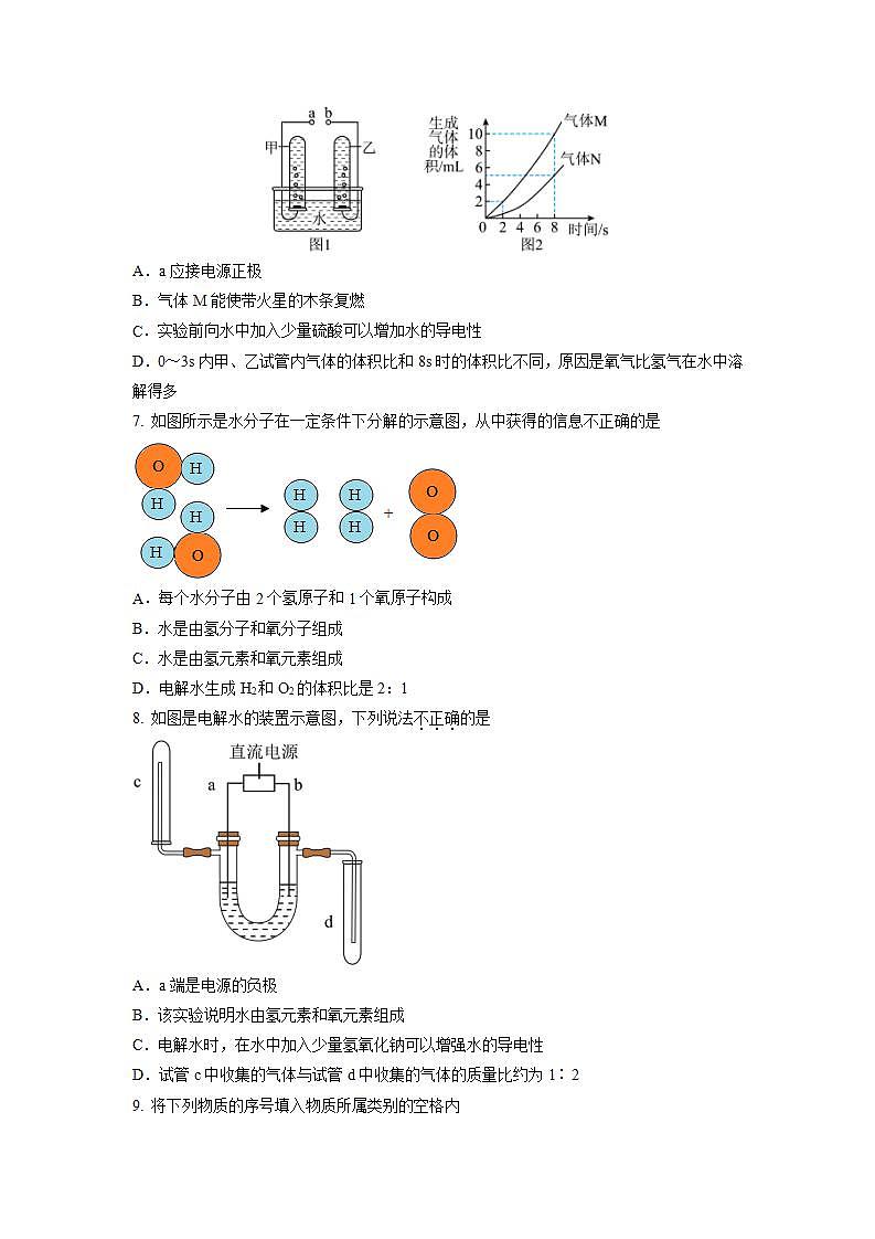 4.2 水的组成(练习)第2页