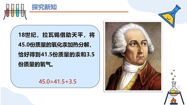 人教版初中化学九年级上册第五单元课题1质量守恒定律课件第4页