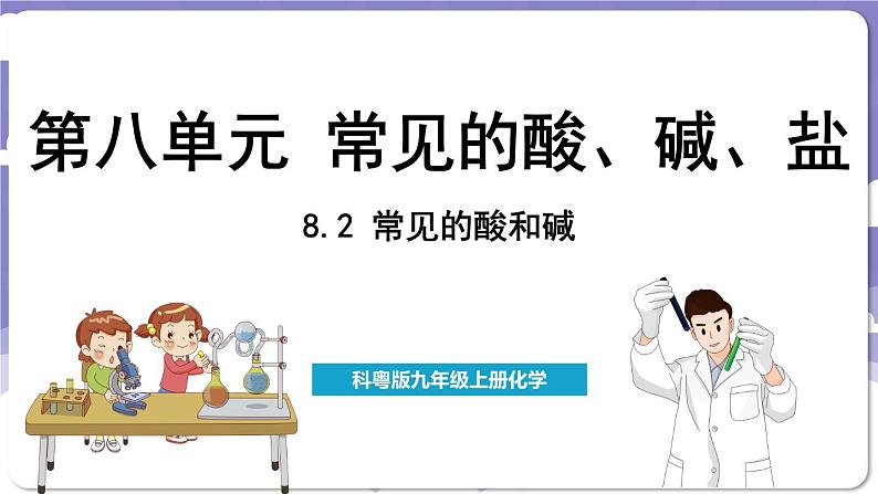 8.2 常见的酸和碱(课件)---2024-2025学年九年级化学科粤版(2024)下册第1页