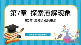 7.2 溶液组成的表示（课件）---2024-2025学年九年级化学沪教版（全国）(2024)下册