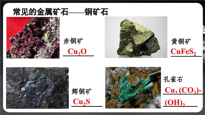 第1課時 金屬礦物 鐵的冶煉第7頁