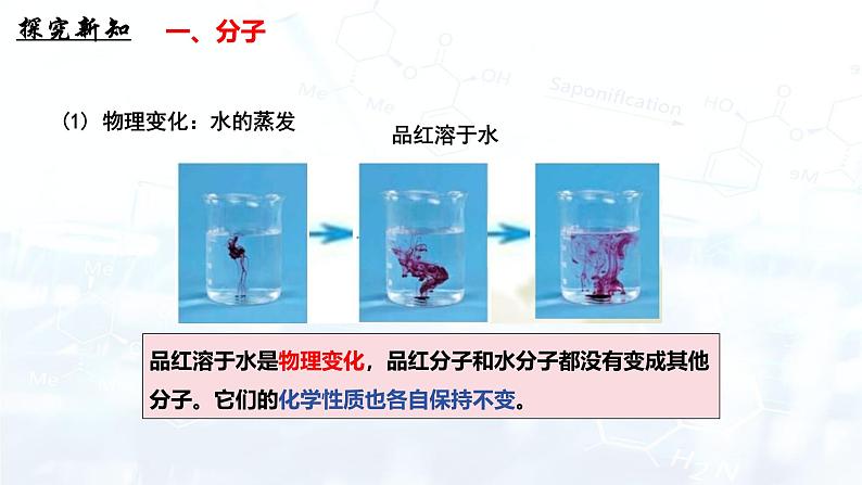 人教版(2024)初中化学九年级上册 第三单元 课题1分子和原子(第2课时)课件第5页