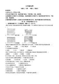 四川省成都市四川大学附属中学2024-2025学年九年级上学期10月月考化学试题(无答案)