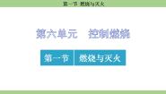 初中鲁教版（2024）第一节 燃烧与灭火示范课课件ppt