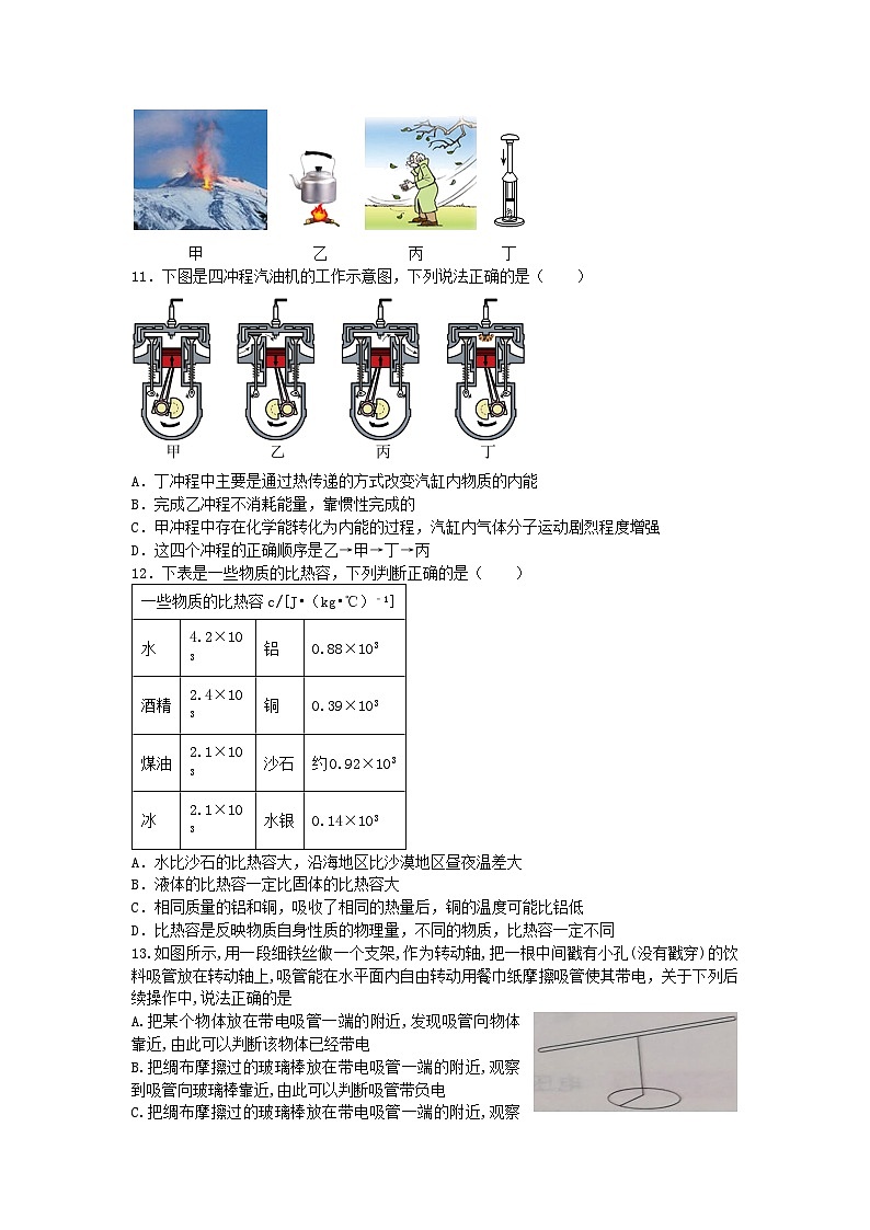 2023-2024学年湖北省武汉市洪山区培英中学九年级(上)月考化学试卷(10月份).03