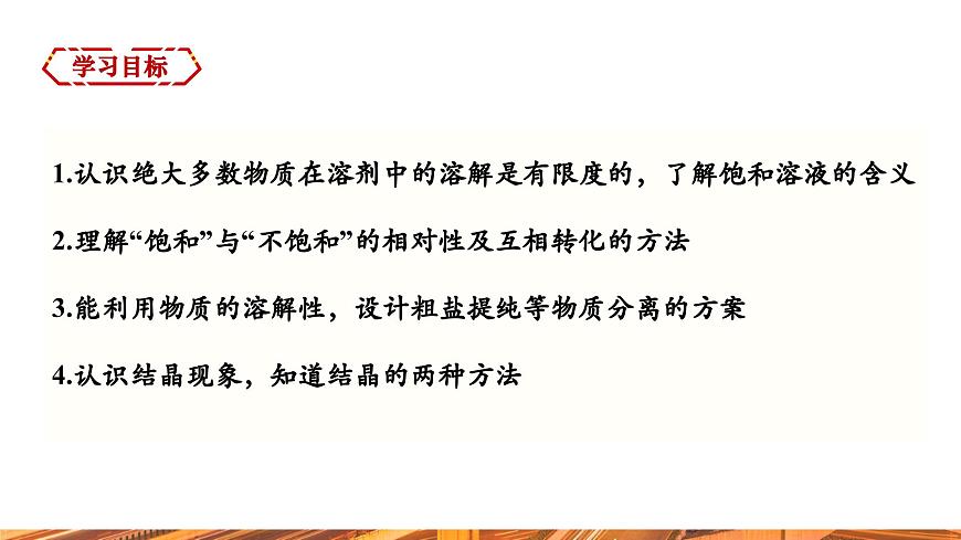 【新教材新課標】人教版九年級下冊化學(xué)9.2.1  飽和溶液與不飽和溶液課件(內(nèi)嵌視頻)第2頁