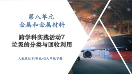 【新教材新课标】人教版九年级下册化学跨学科实践活动7  垃圾的分类与回收利用课件(内嵌视频)