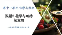 初中化学人教版(2024)九年级下册(2024)课题2 化学与可持续发展评优课课件ppt