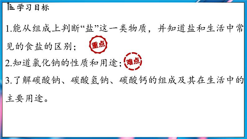 第十单元 课题3 常见的盐(第一课时)第2页