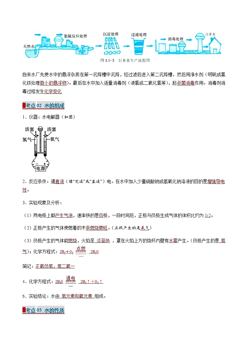 3 走进溶液世界(考点清单)(讲+练)-2024-2025学年九年级化学上学期期中考点大串讲(沪教版·上海)02