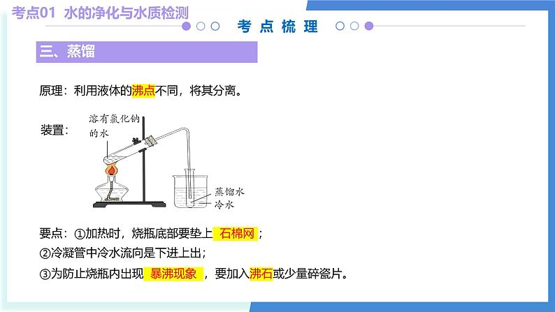 第三章 探究水的奥秘(考点串讲)-2024-2025学年九年级化学上学期期中考点大串讲(北京版2024)课件PPT第7页