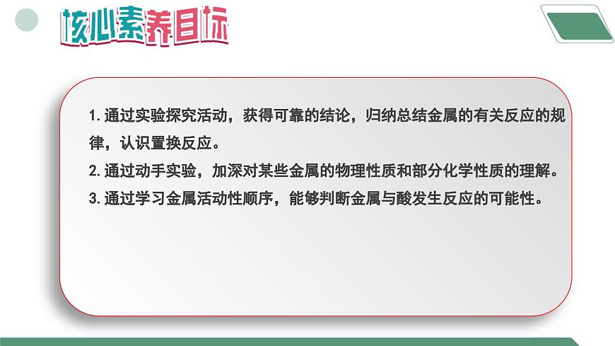 【核心素養(yǎng)】課題2第1課時(shí)《金屬的化學(xué)性質(zhì)》課件PPT第2頁(yè)