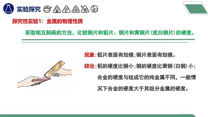 【核心素養(yǎng)】《實驗活動5常見金屬的物理性質(zhì)和化學性質(zhì)》課件PPT第6頁