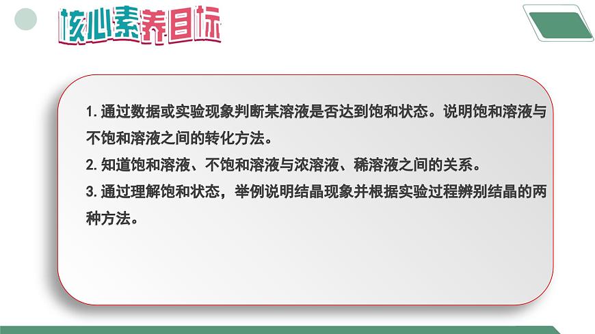 【核心素養(yǎng)】課題2第1課時(shí)《溶解度》課件PPT第2頁(yè)