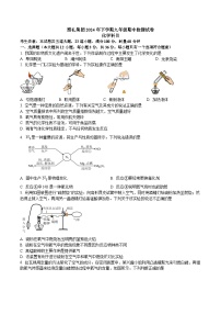 湖南省長(zhǎng)沙市雅禮集團(tuán)2024-2025學(xué)年九年級(jí)上學(xué)期期中考試化學(xué)試題（原卷版）
