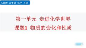 初中人教版（2024）课题1 物质的变化和性质课前预习课件ppt