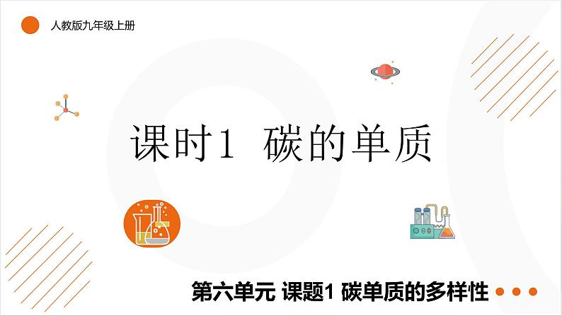 6.1碳单质的多样性(课时1碳的单质)课件---2024-2025学年九年级化学人教版(2024)上册第1页