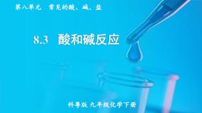 化学九年级下册8.3 酸和碱的反应教课ppt课件