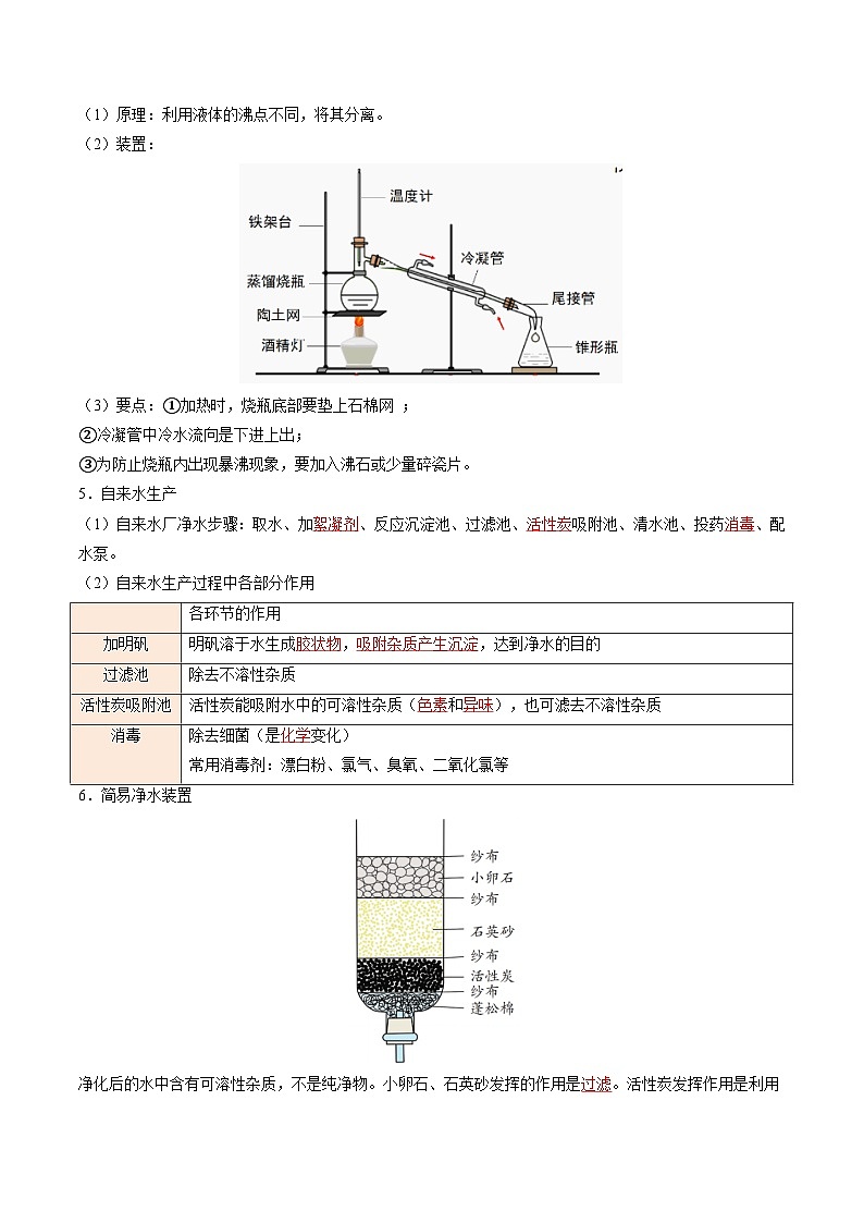 跨学科实践活动03 水质检测及自制净水器(解析版)第3页