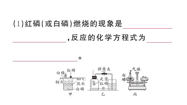 初中化学新人教版九年级上册期末大单元整合(三) 教材重点实验作业课件(2024秋)03