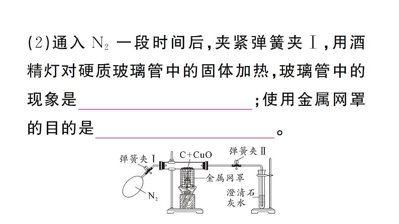 初中化学新人教版九年级上册第六单元 碳和碳的氧化物复习训练作业课件(2024秋)07