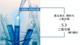 5.3 二氧化碳（第1课时）-初中化学九年级上册同步教学课件+同步练习（科粤版2024）