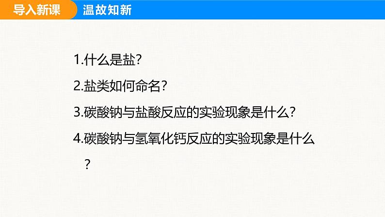 人教版(2024)九年级化学下册课件 第十单元 课题3 常见的盐 第二课时02