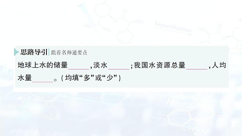 2024-2025人教版(2024)初中化学九年级上册 第四单元 课题1 水资源及其利用课件第3页