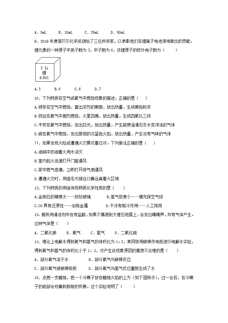 黑龙江省绥化市海伦市祥富中学2023-2024学年九年级上学期期末考试化学试卷B第2页
