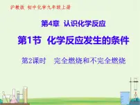 沪教版（2024）九年级上册（2024）第1节 化学反应发生的条件课文课件ppt