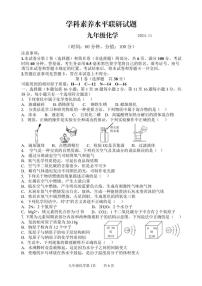 2024~2025学年山东省临沂市罗庄区九年级(上)期中化学试卷(含答案)
