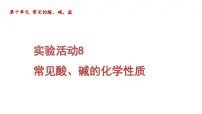 初中化学人教版（2024）九年级下册（2024）实验活动8 常见酸、碱的化学性质教课内容课件ppt